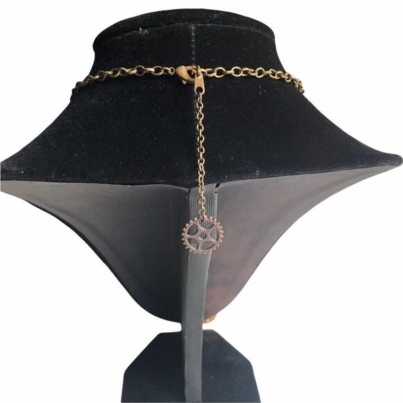 Steampunk-Inspired Necklace, One-of-a-Kind   - Picture 2 of 2